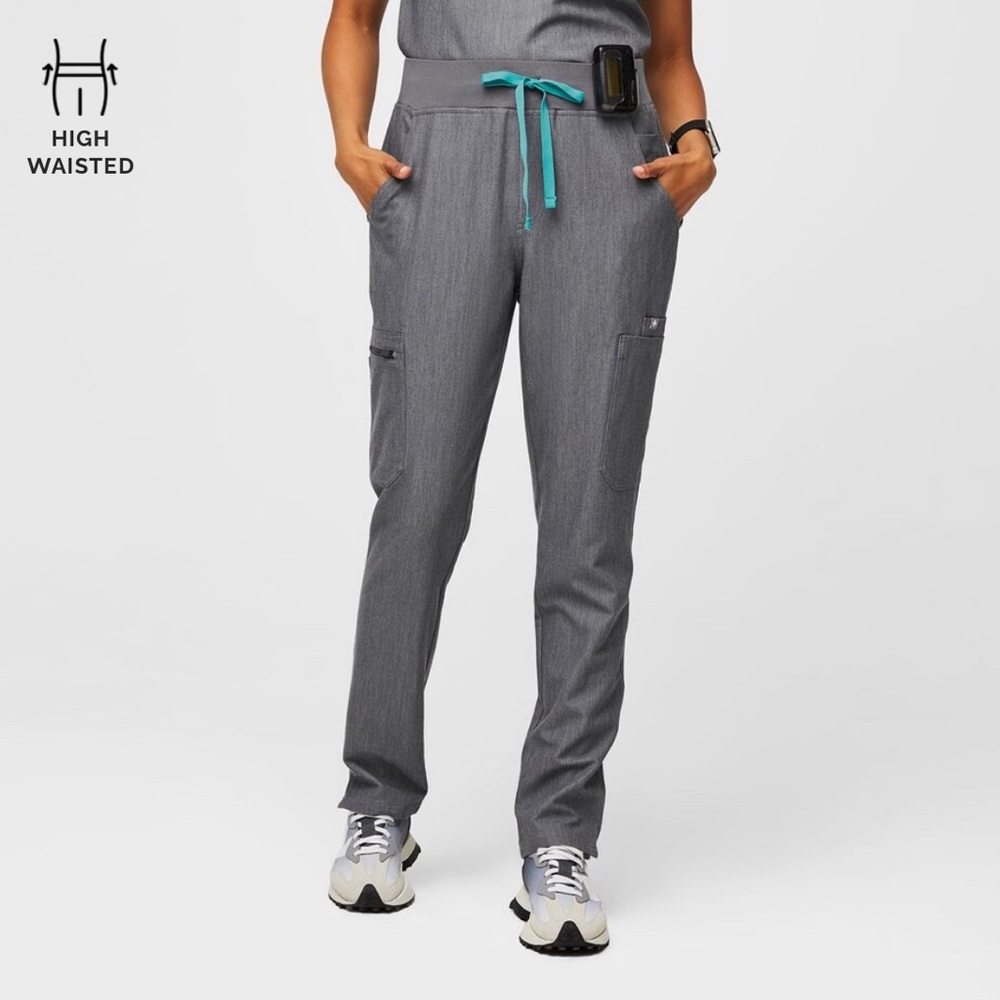 Figs Graphite Yolanda Skinny Pants, Size X-Large